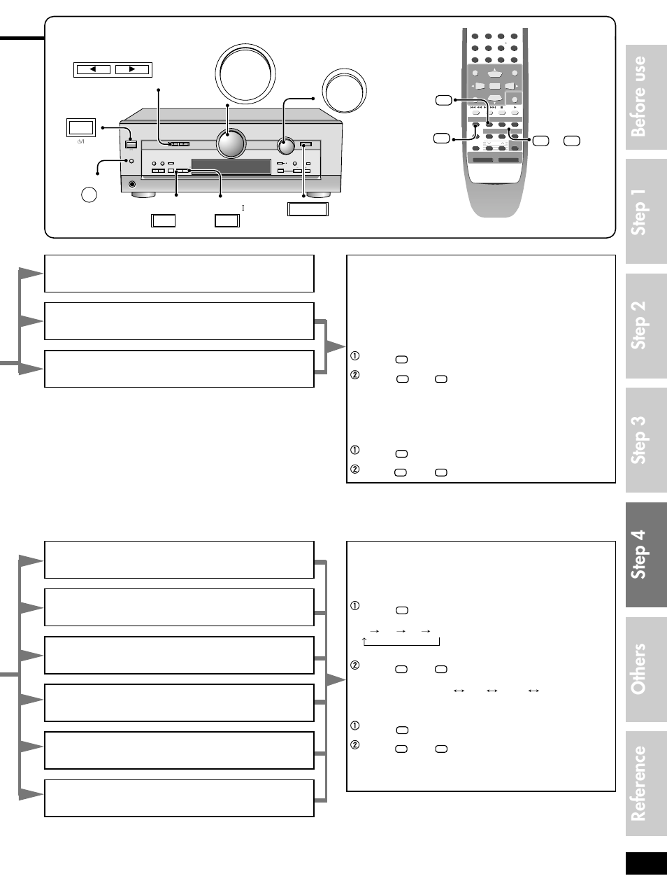 Center width control – c-wdth, Dimension control – dimen | Panasonic SC-HT400 User Manual | Page 11 / 20