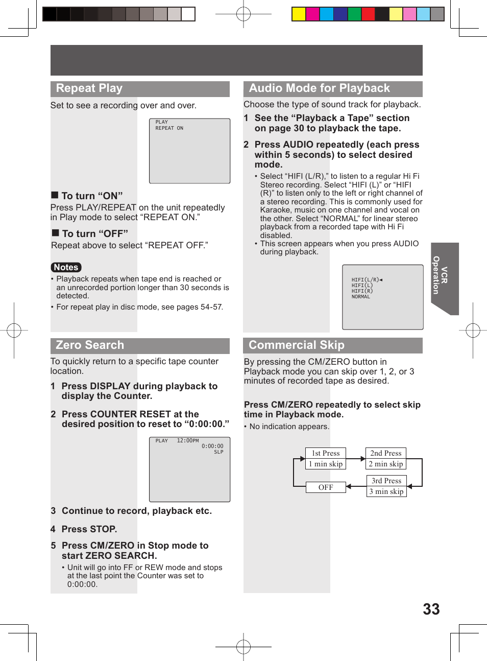 Panasonic PV-DF204 User Manual | Page 33 / 84