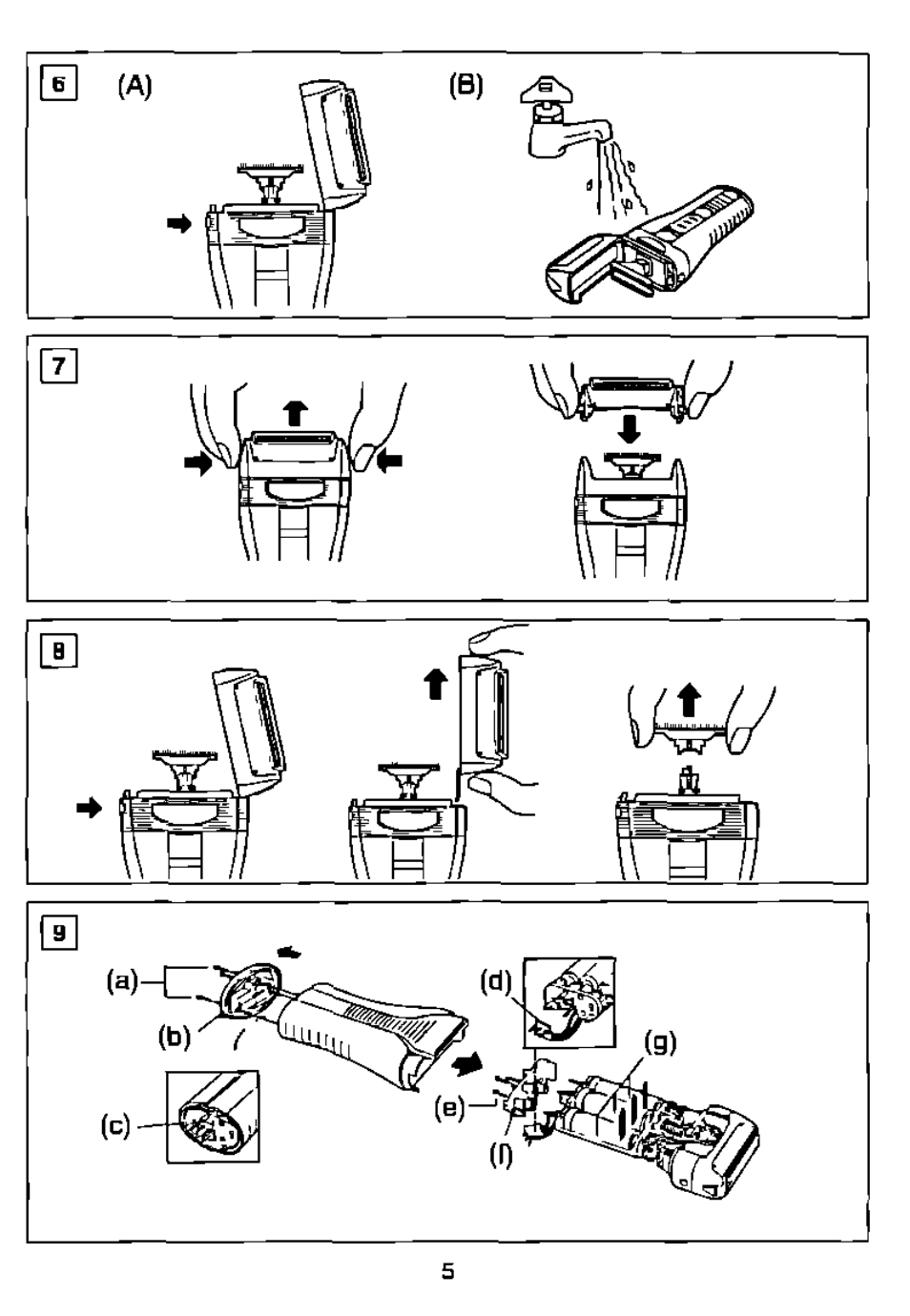 Panasonic ES881 User Manual | Page 5 / 20