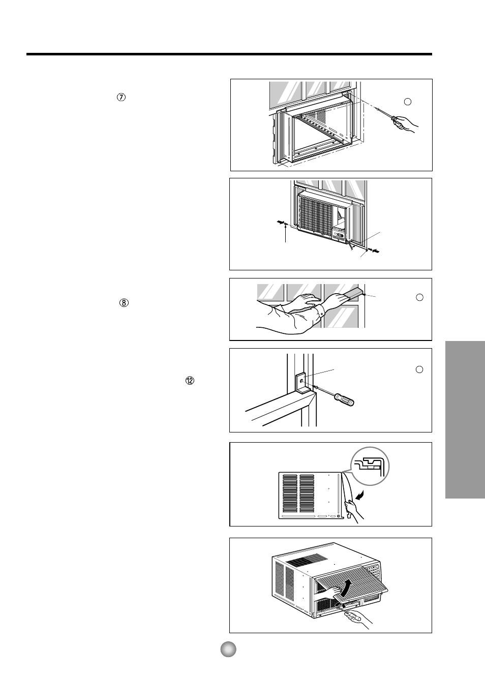 Features and installation | Panasonic CW-XC143HU User Manual | Page 13 / 36