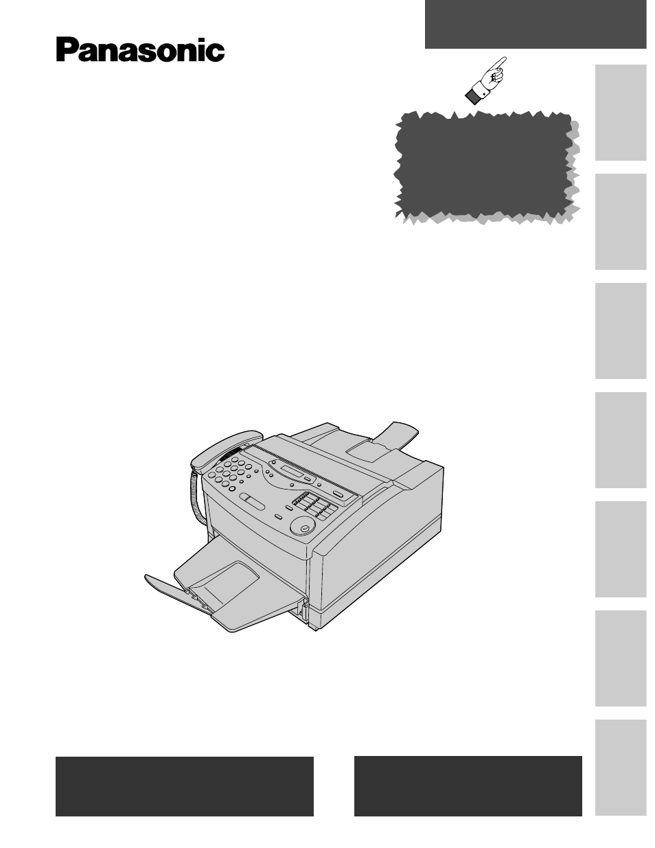 Panasonic KX-FLM600 User Manual | 156 pages