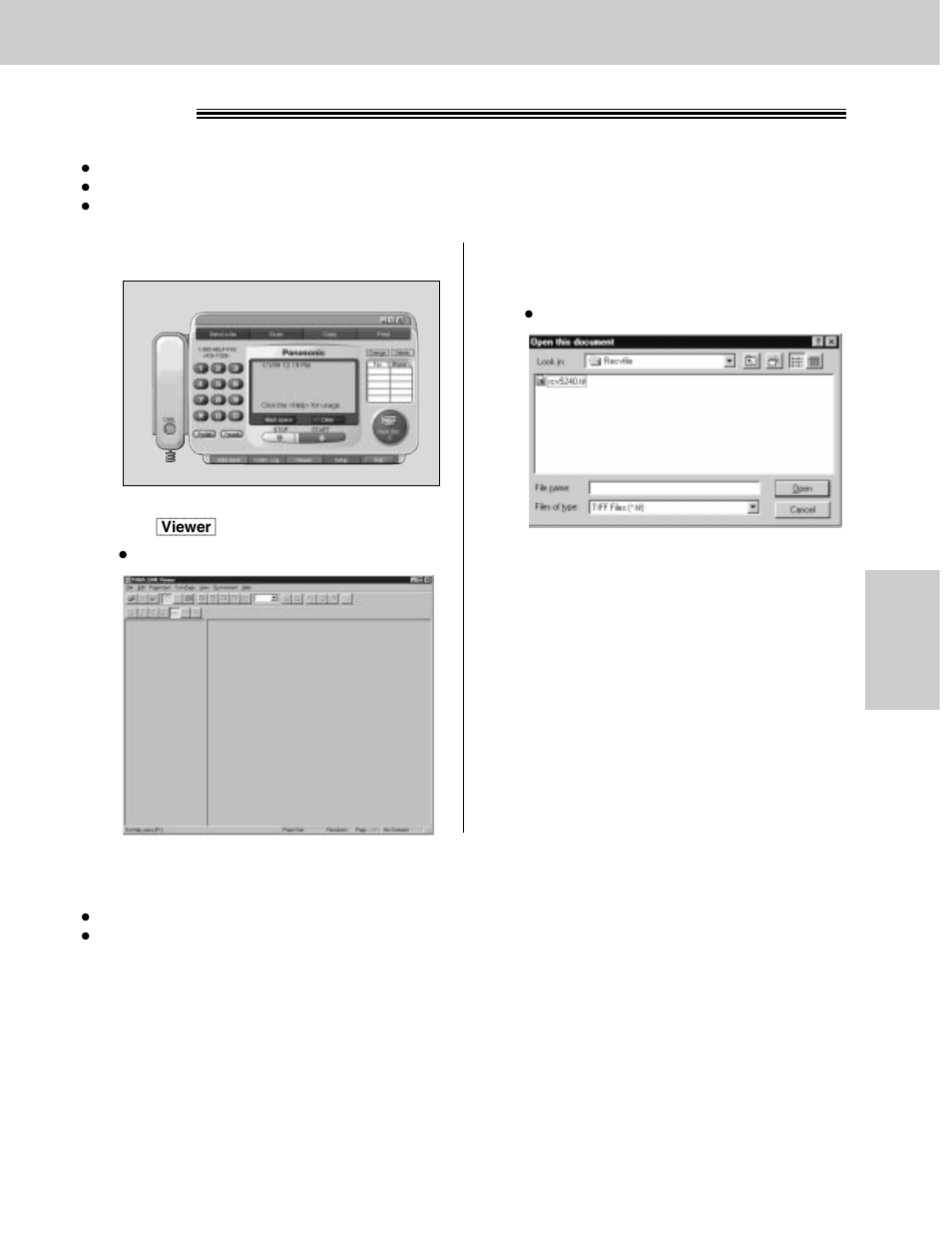 More information, Viewer | Panasonic KX-FLM600 User Manual | Page 103 / 156