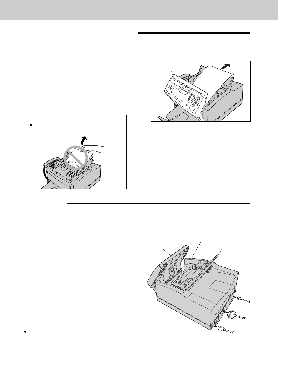 Jams / cleaning, Sending document jams, Cleaning | Panasonic KX-FLM600 User Manual | Page 116 / 156
