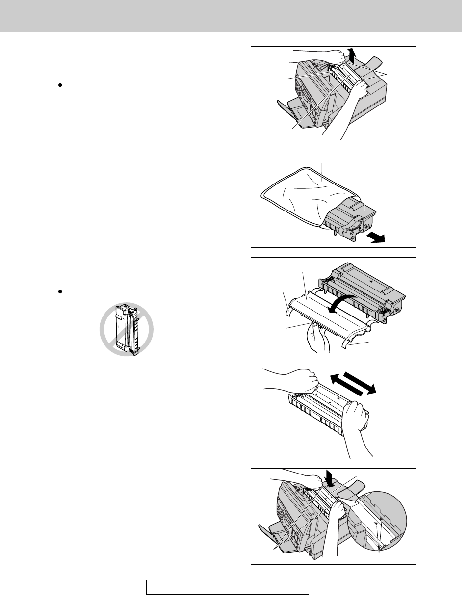 Replacement | Panasonic KX-FLM600 User Manual | Page 118 / 156