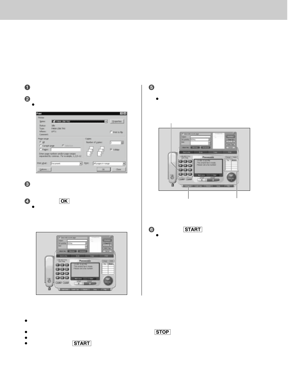 Comienzo rápido en español, Envío de documentos creados en la computadora | Panasonic KX-FLM600 User Manual | Page 142 / 156
