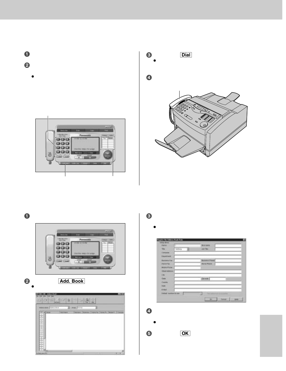Comienzo rápido en español, Para hacer una llamada telefónica | Panasonic KX-FLM600 User Manual | Page 147 / 156