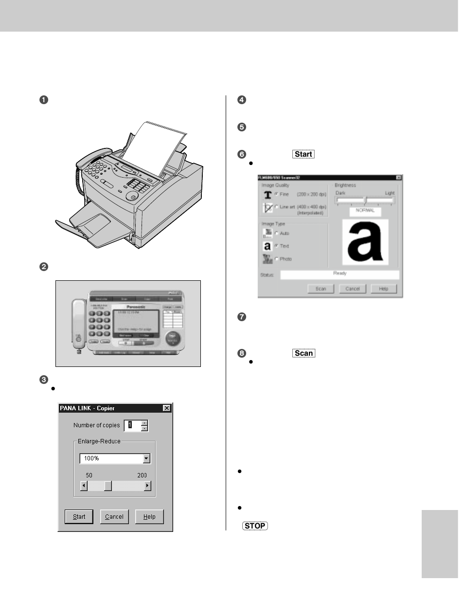 Comienzo rápido en español, Utilización del facsímil como copiadora | Panasonic KX-FLM600 User Manual | Page 149 / 156