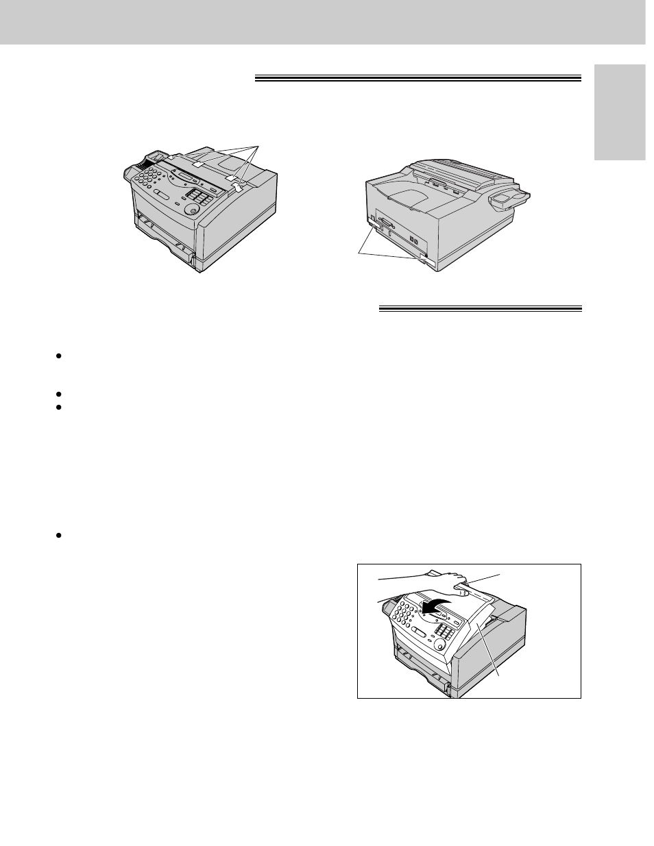 Setup, Before installation, Toner cartridge and drum unit | Panasonic KX-FLM600 User Manual | Page 21 / 156