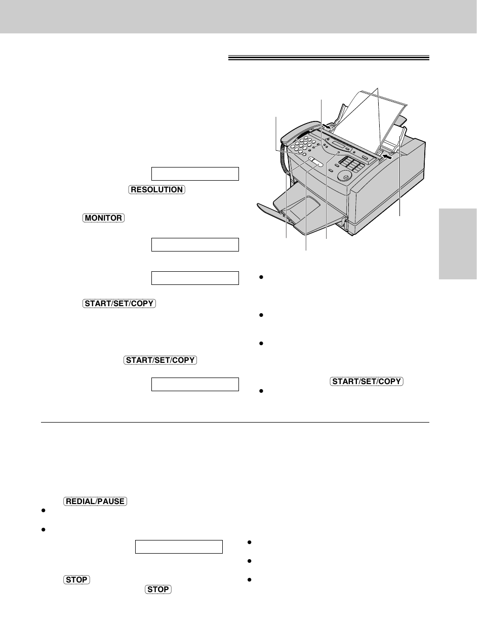 Fax/copy, Sending faxes, Sending a fax manually | Panasonic KX-FLM600 User Manual | Page 43 / 156