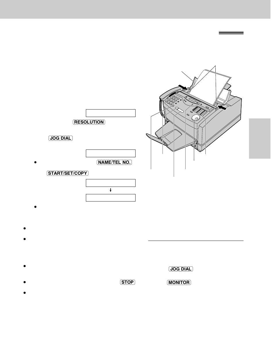 Sending a fax using the jog dial directory, Sending faxes, If your unit cannot send a fax | Panasonic KX-FLM600 User Manual | Page 45 / 156