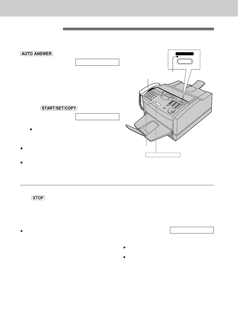 Receiving faxes, Tel mode, Answering all calls manually) | Friendly reception feature | Panasonic KX-FLM600 User Manual | Page 62 / 156