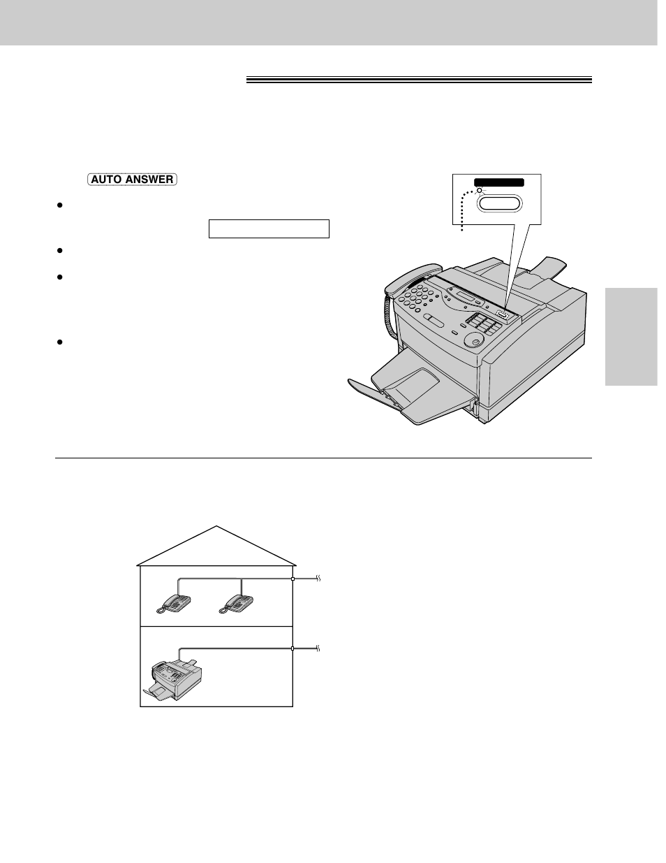 Fax only mode, Receiving faxes | Panasonic KX-FLM600 User Manual | Page 63 / 156