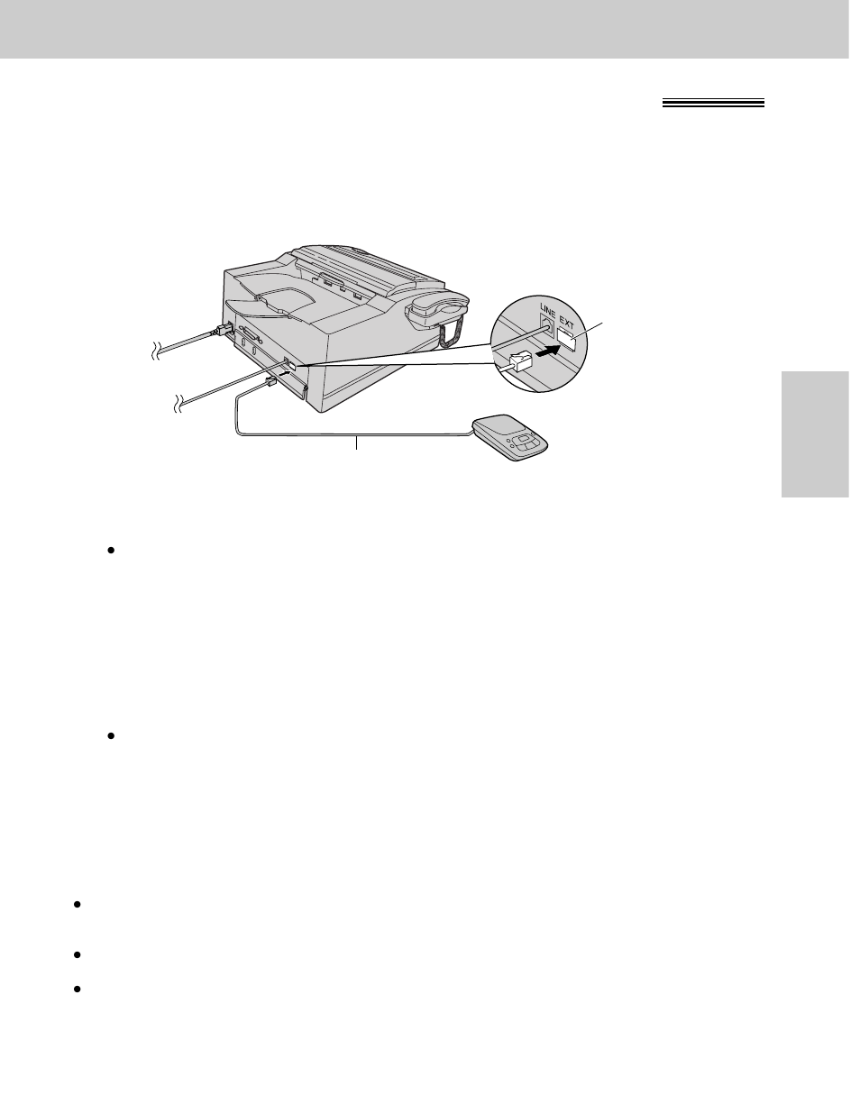 Receiving faxes, Using the unit with an answering machine | Panasonic KX-FLM600 User Manual | Page 65 / 156