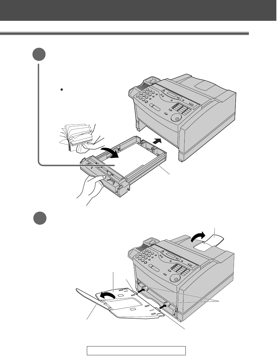 Quick start, Recording paper, Paper tray and paper stacker | Panasonic KX-FLM600 User Manual | Page 7 / 156