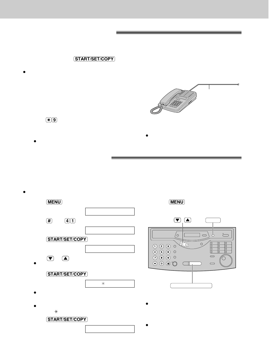 Receiving faxes extension telephone, Fax activation code | Panasonic KX-FLM600 User Manual | Page 74 / 156