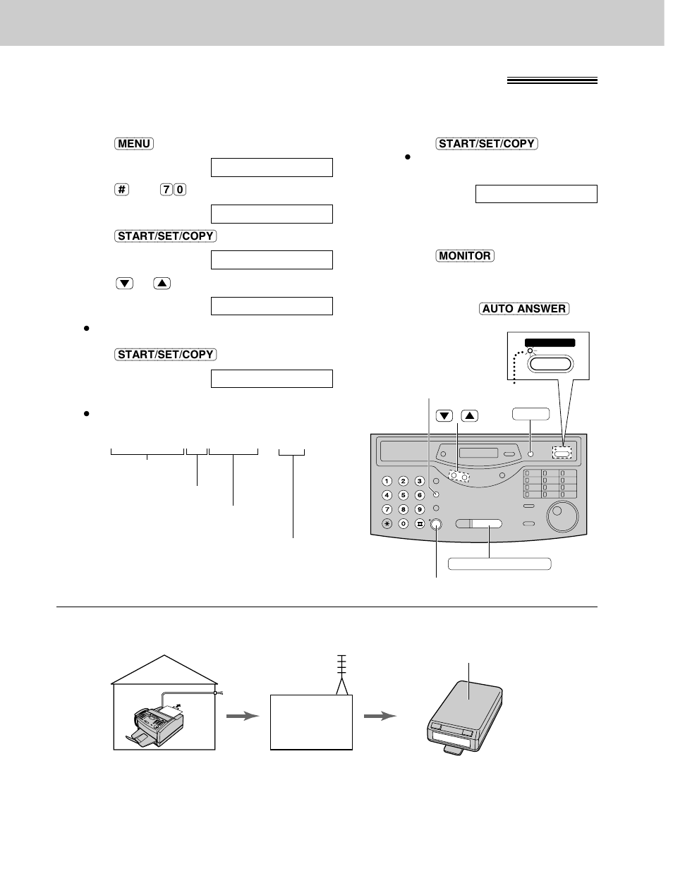 How your unit and pager work | Panasonic KX-FLM600 User Manual | Page 78 / 156