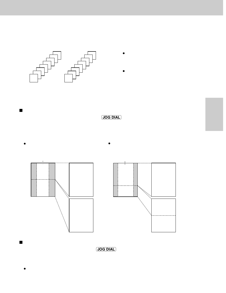 Copying, B c f g, Choosing an enlargement/reduction rate | Printing collated copies, Bc f g | Panasonic KX-FLM600 User Manual | Page 81 / 156