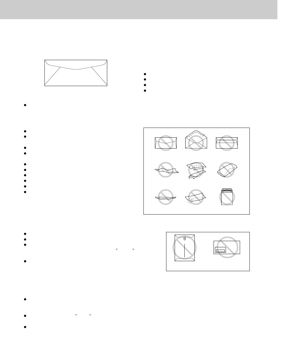 Printer, Envelope specifications | Panasonic KX-FLM600 User Manual | Page 92 / 156
