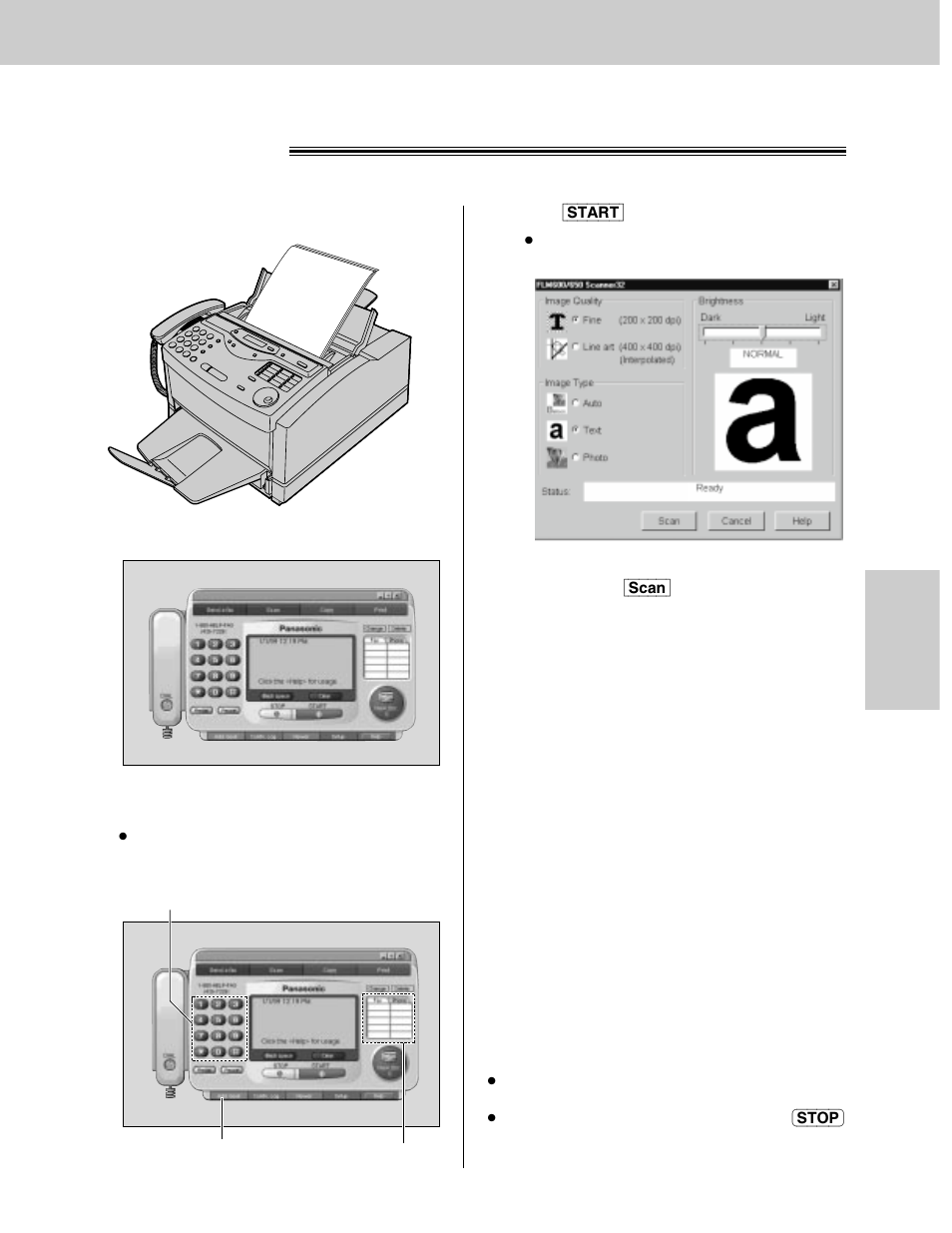 Pc fax | Panasonic KX-FLM600 User Manual | Page 95 / 156