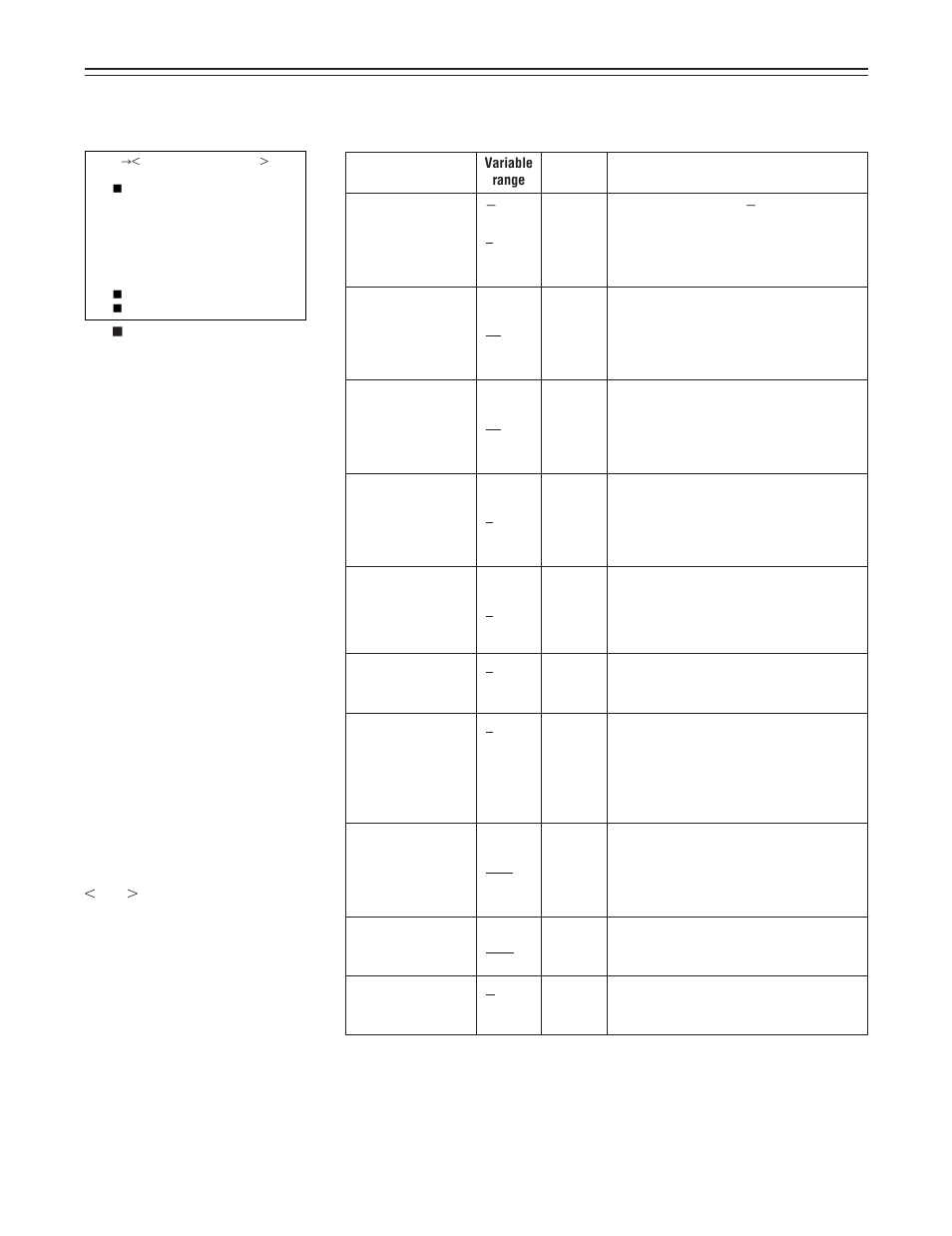 Low setting screen | Panasonic AJ-D610WA User Manual | Page 114 / 158