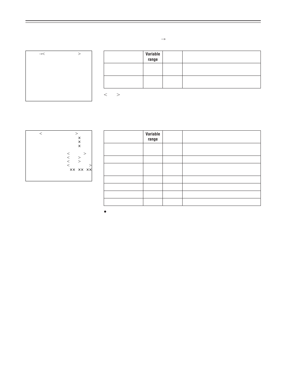 Initialize screen, Diagnostic screen | Panasonic AJ-D610WA User Manual | Page 146 / 158