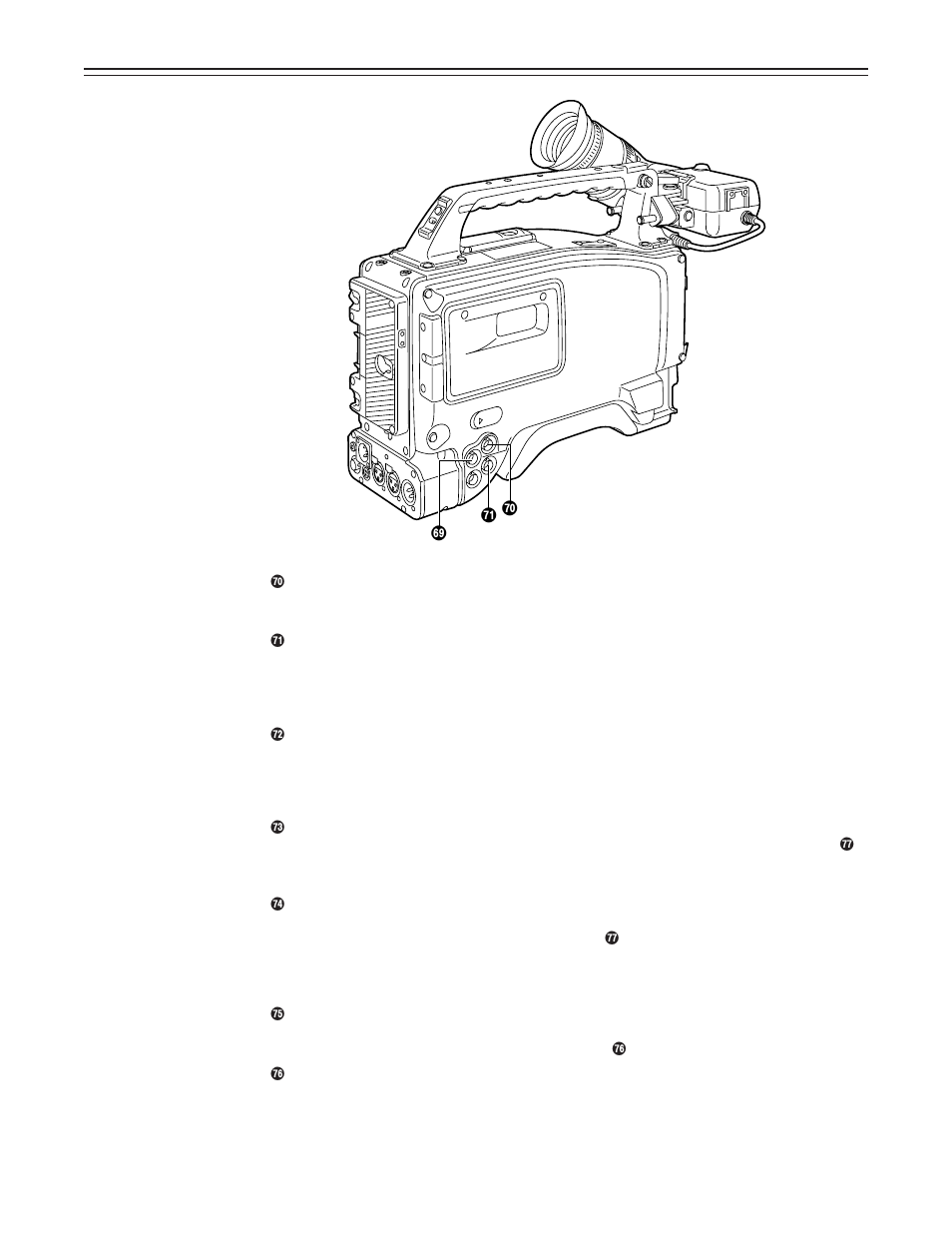 Controls and their functions | Panasonic AJ-D610WA User Manual | Page 21 / 158