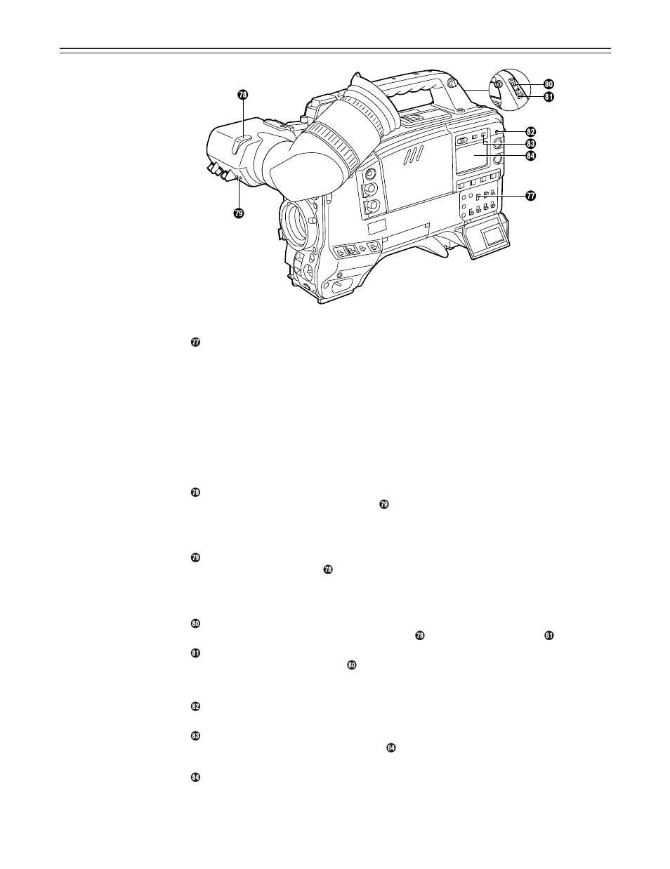 Controls and their functions | Panasonic AJ-D610WA User Manual | Page 22 / 158