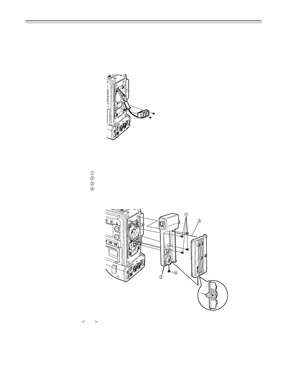 26 – power supply, Using a sony battery pack | Panasonic AJ-D610WA User Manual | Page 26 / 158