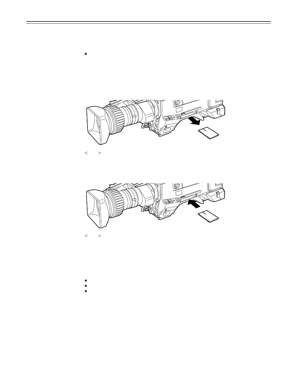 87 – setup card operations, Setup card handling | Panasonic AJ-D610WA User Manual | Page 87 / 158