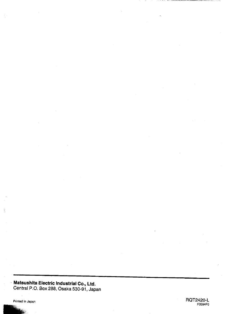 Panasonic SL-PD1349 User Manual | Page 16 / 16