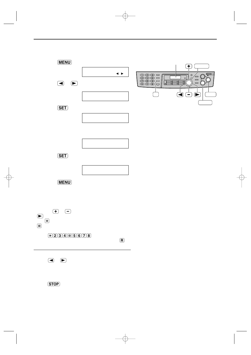 Setup, Setting your facsimile telephone number | Panasonic KX-FLB756E User Manual | Page 26 / 90