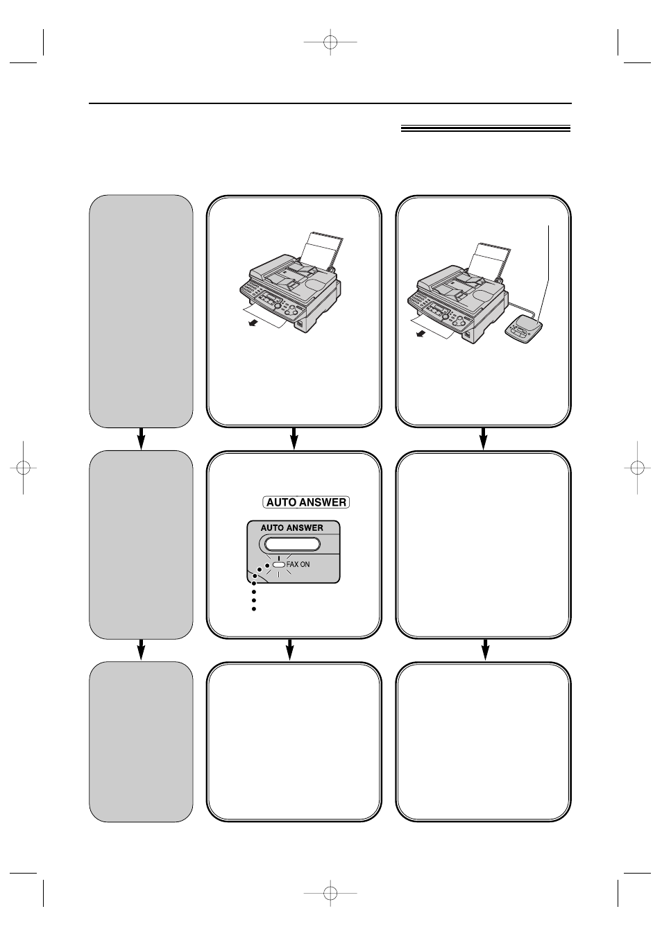 Receiving faxes, Setting the unit to receive faxes | Panasonic KX-FLB756E User Manual | Page 44 / 90