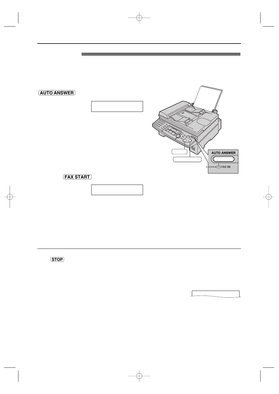 Receiving faxes, Tel mode ! (answering all calls manually), Activating tel mode receiving a fax manually | Panasonic KX-FLB756E User Manual | Page 46 / 90