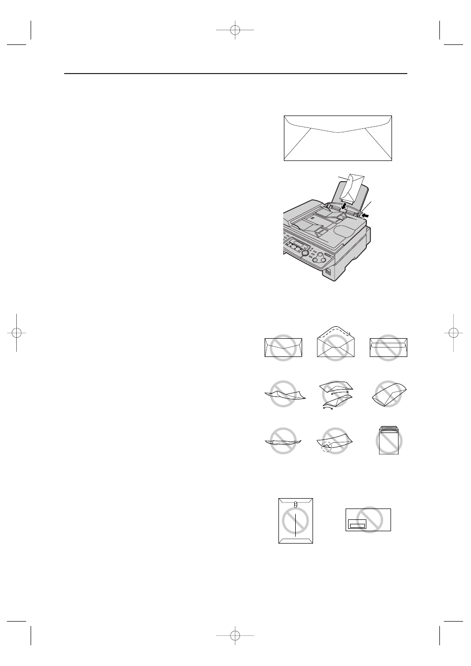 Printing (pc), Envelopes | Panasonic KX-FLB756E User Manual | Page 57 / 90