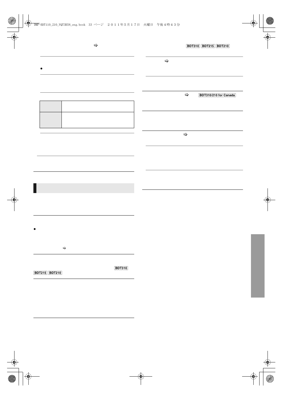Others | Panasonic DMP-BDT215 User Manual | Page 33 / 44