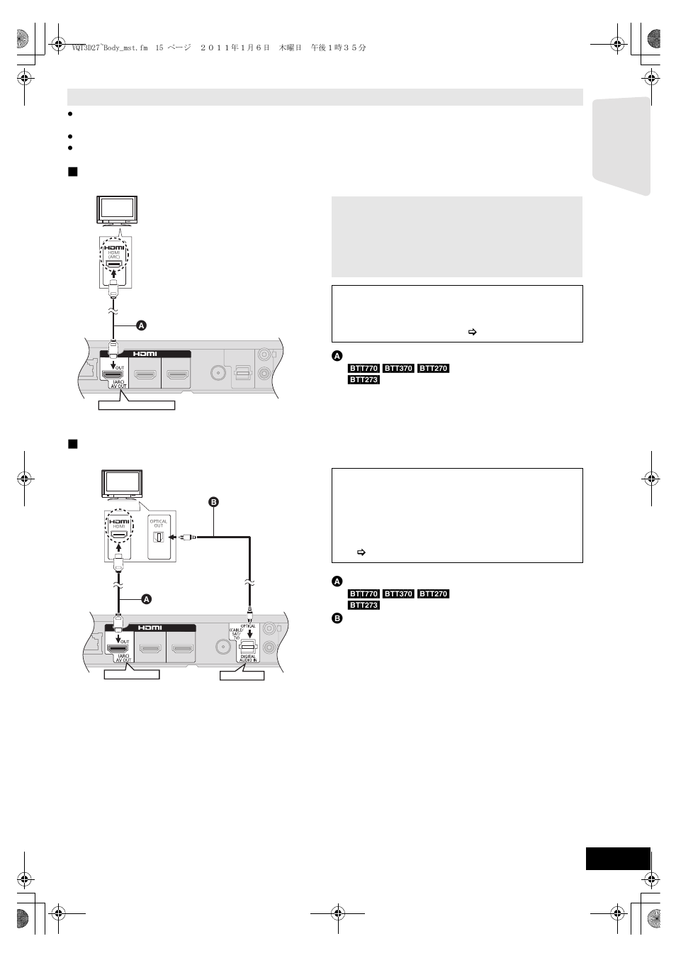 Panasonic SC-BTT370 User Manual | Page 15 / 52