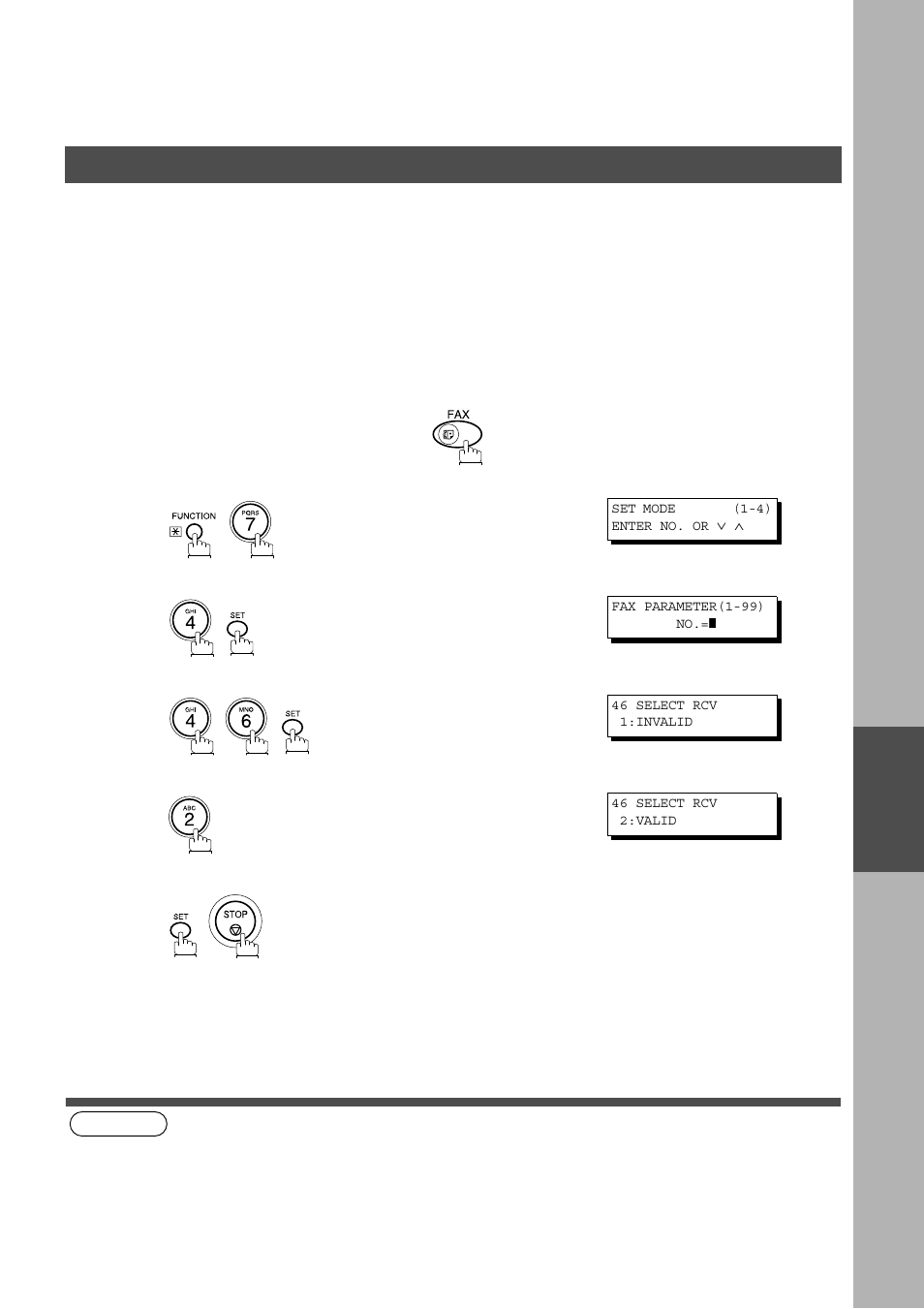 Network features, Selective reception, Setting the selective reception | Panasonic AS200 User Manual | Page 111 / 161