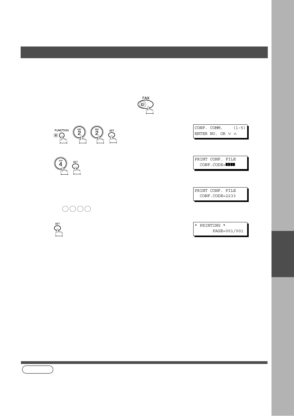 Network features, Confidential mailbox | Panasonic AS200 User Manual | Page 123 / 161