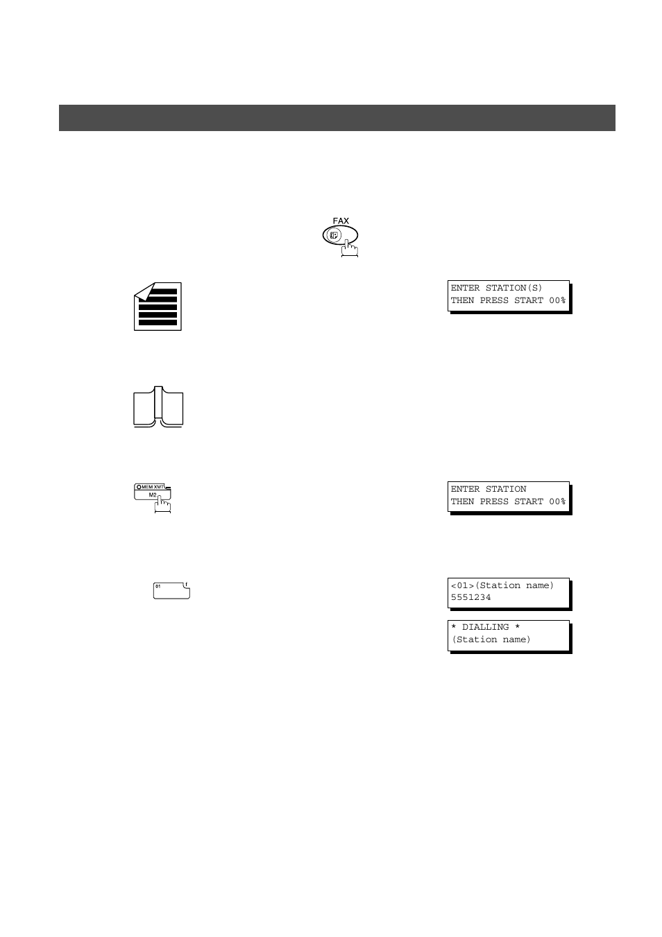 One-touch dialling (direct transmission), Nd 48) | Panasonic AS200 User Manual | Page 50 / 161