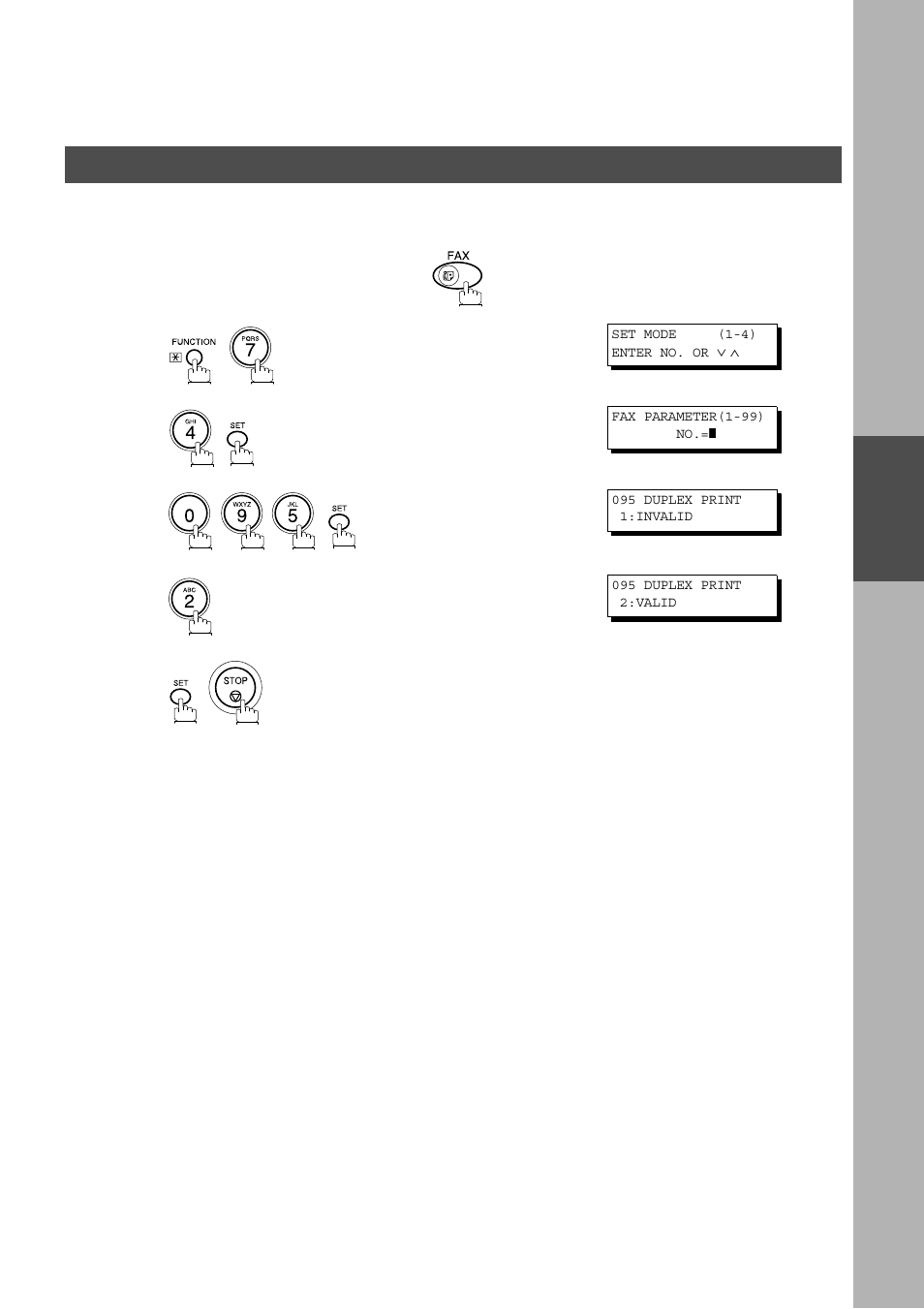 Setting duplex print | Panasonic AS200 User Manual | Page 57 / 161