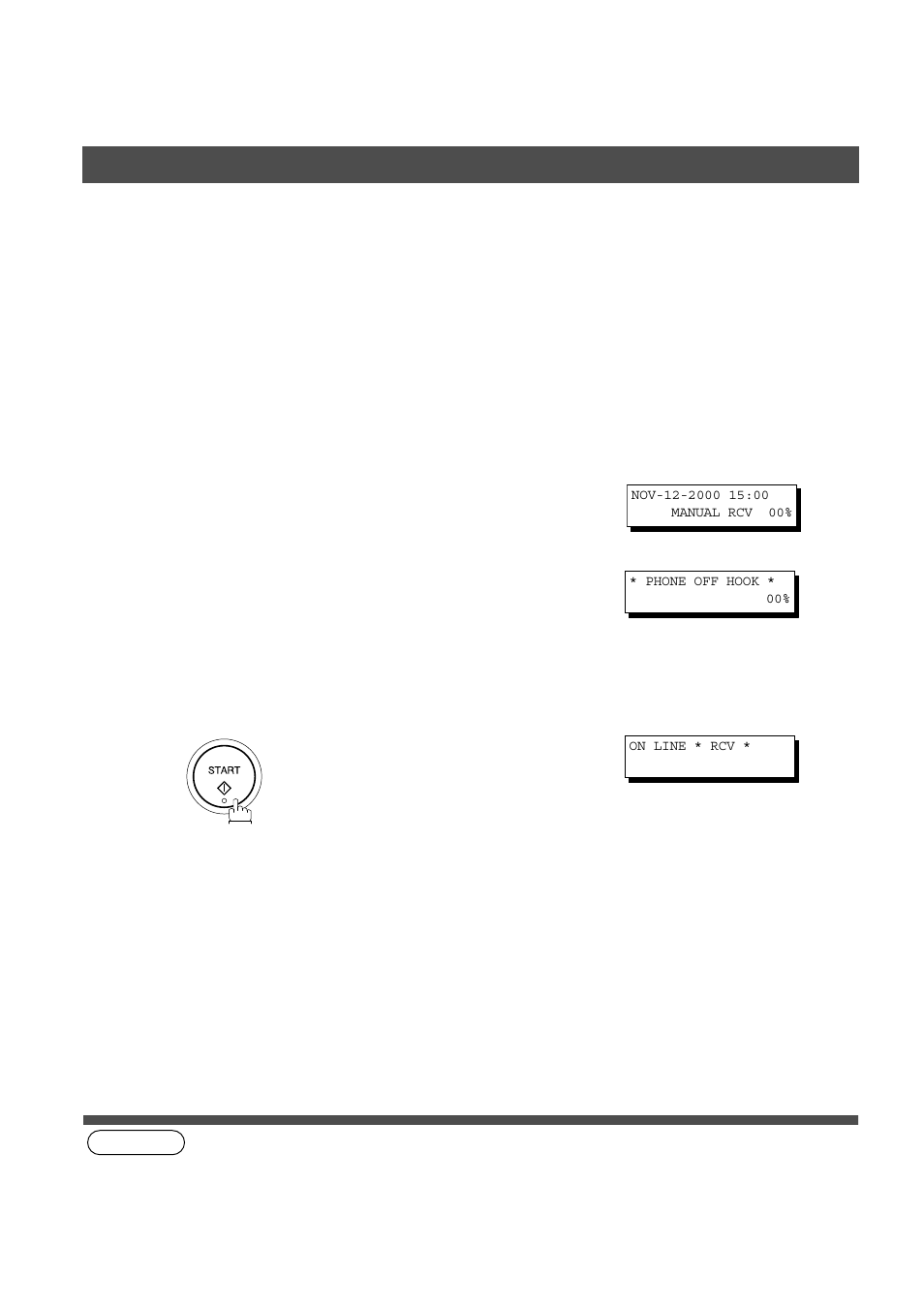 Receiving documents, Automatic reception, Manual reception | Panasonic AS200 User Manual | Page 66 / 161