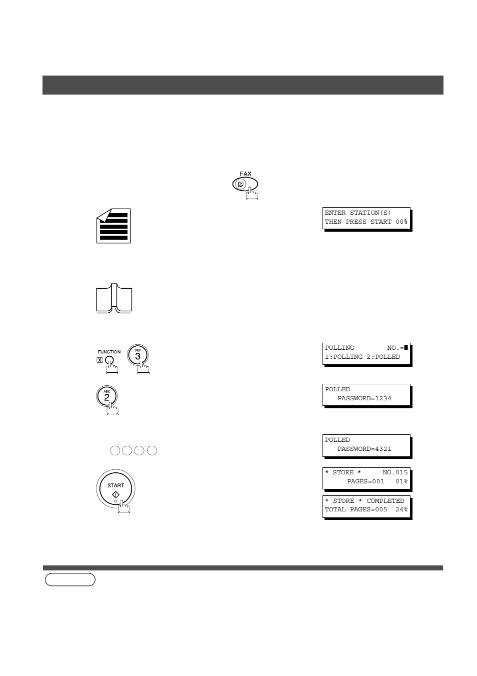 Preparing to be polled | Panasonic AS200 User Manual | Page 76 / 161