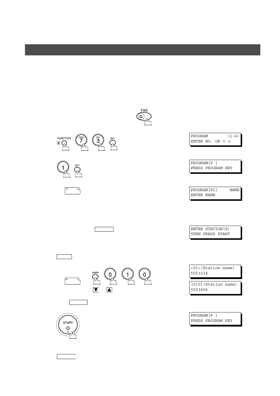 Program keys, Setting for group dialling, Ge 76 t | Advanced features | Panasonic AS200 User Manual | Page 78 / 161