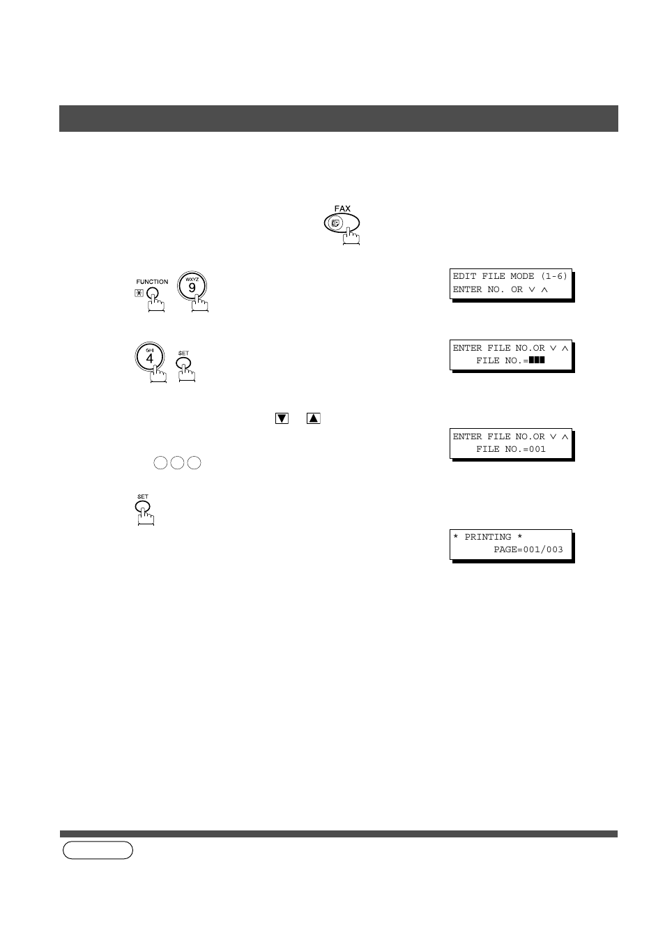 Printing a file, Advanced features, Edit file mode | Panasonic AS200 User Manual | Page 92 / 161