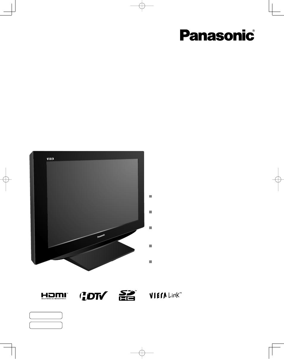 Panasonic N2QAYB000221 User Manual | 50 pages