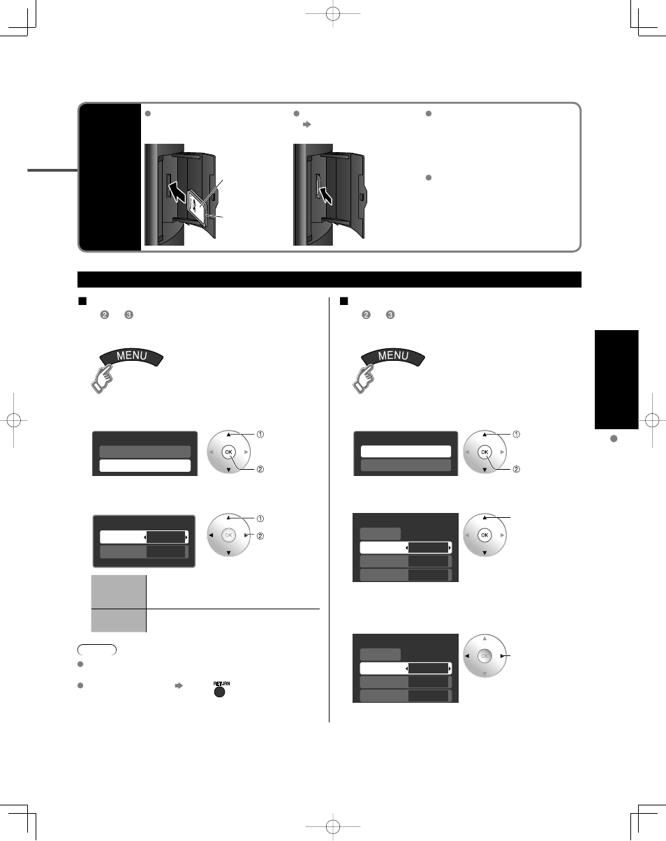 Viewing, Viewing from sd card, Sd card | Panasonic N2QAYB000221 User Manual | Page 19 / 50