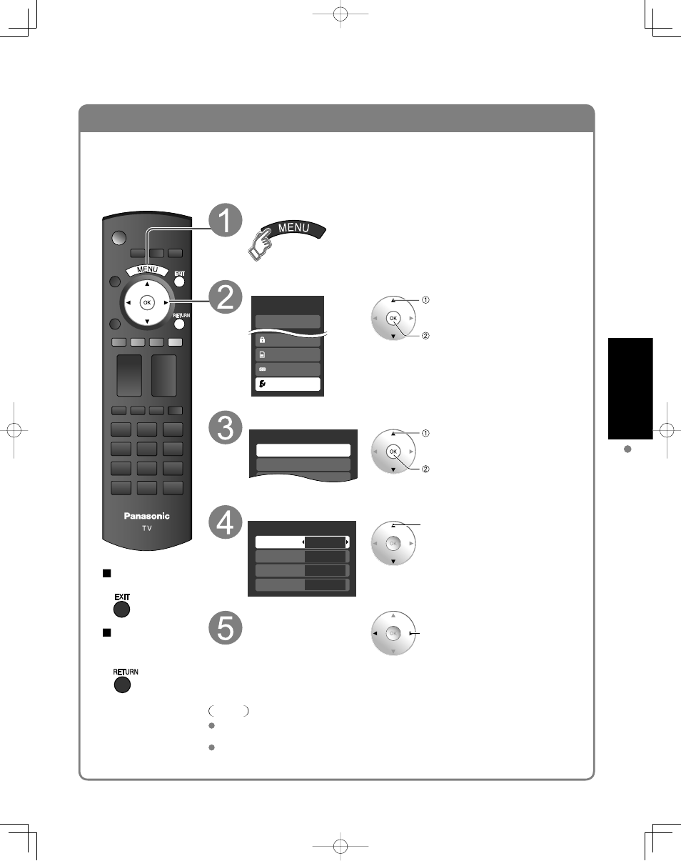 Viera link, Setting, Viewing | Display menu select “setup, Select “viera link setting, Select “viera link, Select “on, Watching v ideos and dvds | Panasonic N2QAYB000221 User Manual | Page 21 / 50