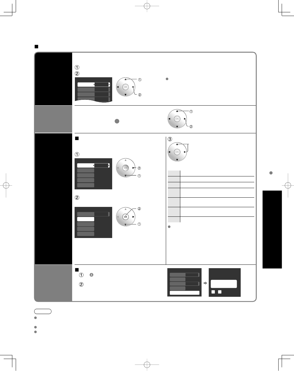Advanced, Lock, Channel lock | Game lock, Program lock, Change password | Panasonic N2QAYB000221 User Manual | Page 31 / 50