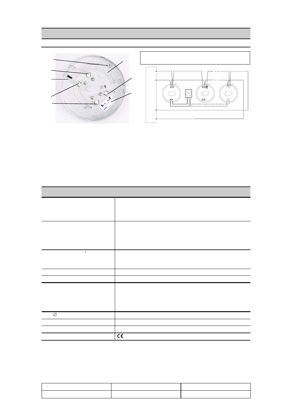 4301 analog photoelectric smoke detector | Panasonic 4301 User Manual | Page 2 / 2