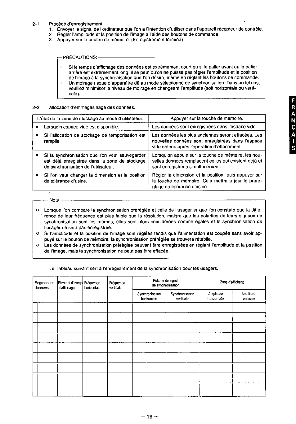 Panasonic TX-2103MA User Manual | Page 21 / 56
